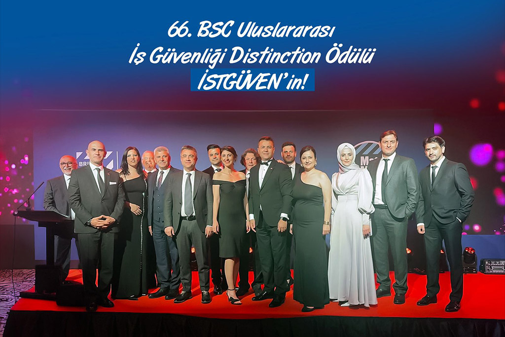 İBB’NİN DÖRT İŞTİRAKİNE ULUSLARARASI İŞ GÜVENLİĞİ ÖDÜLÜ